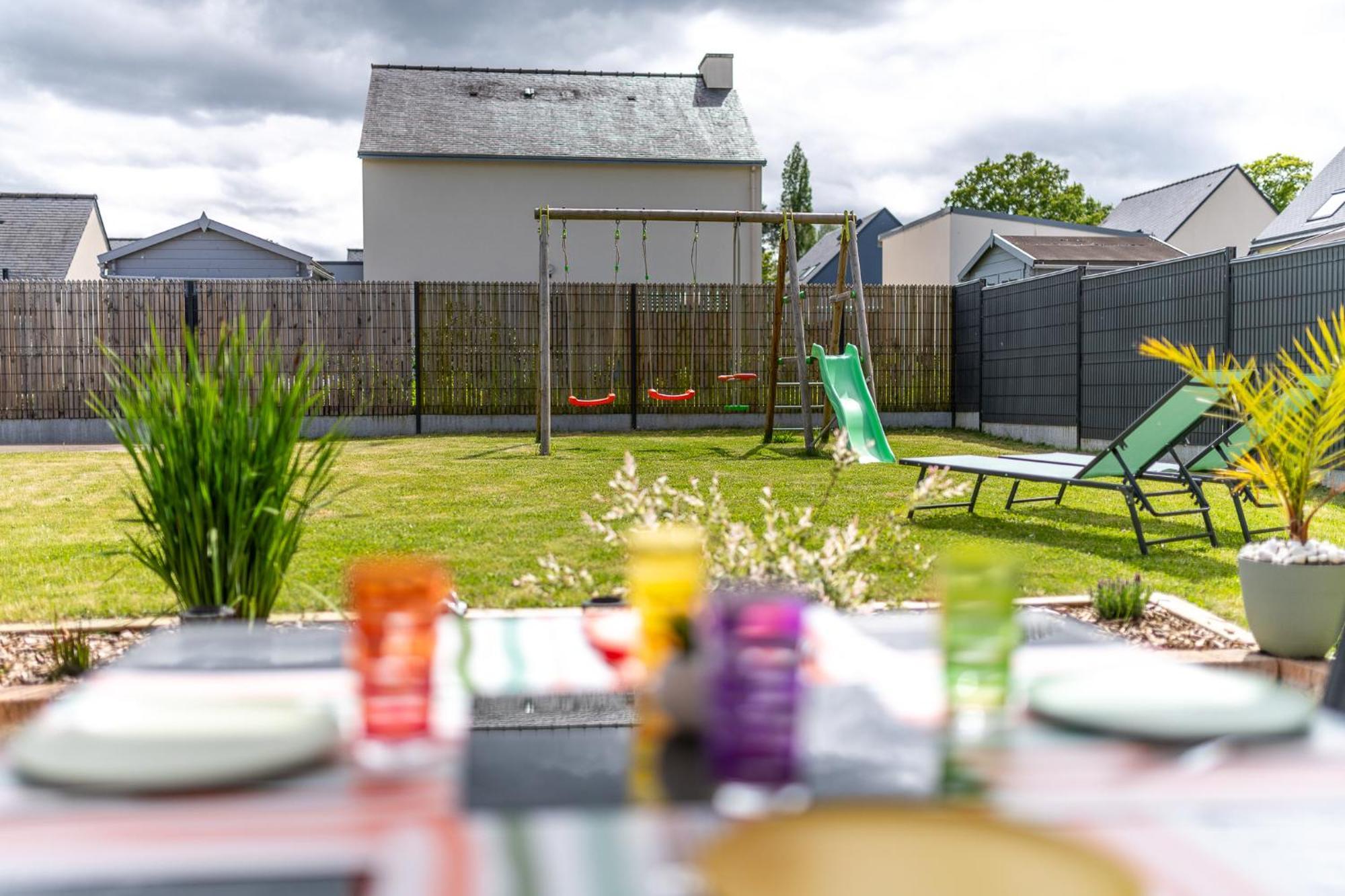Maison Familiale 6 Personnes Miniac-Morvan 外观 照片
