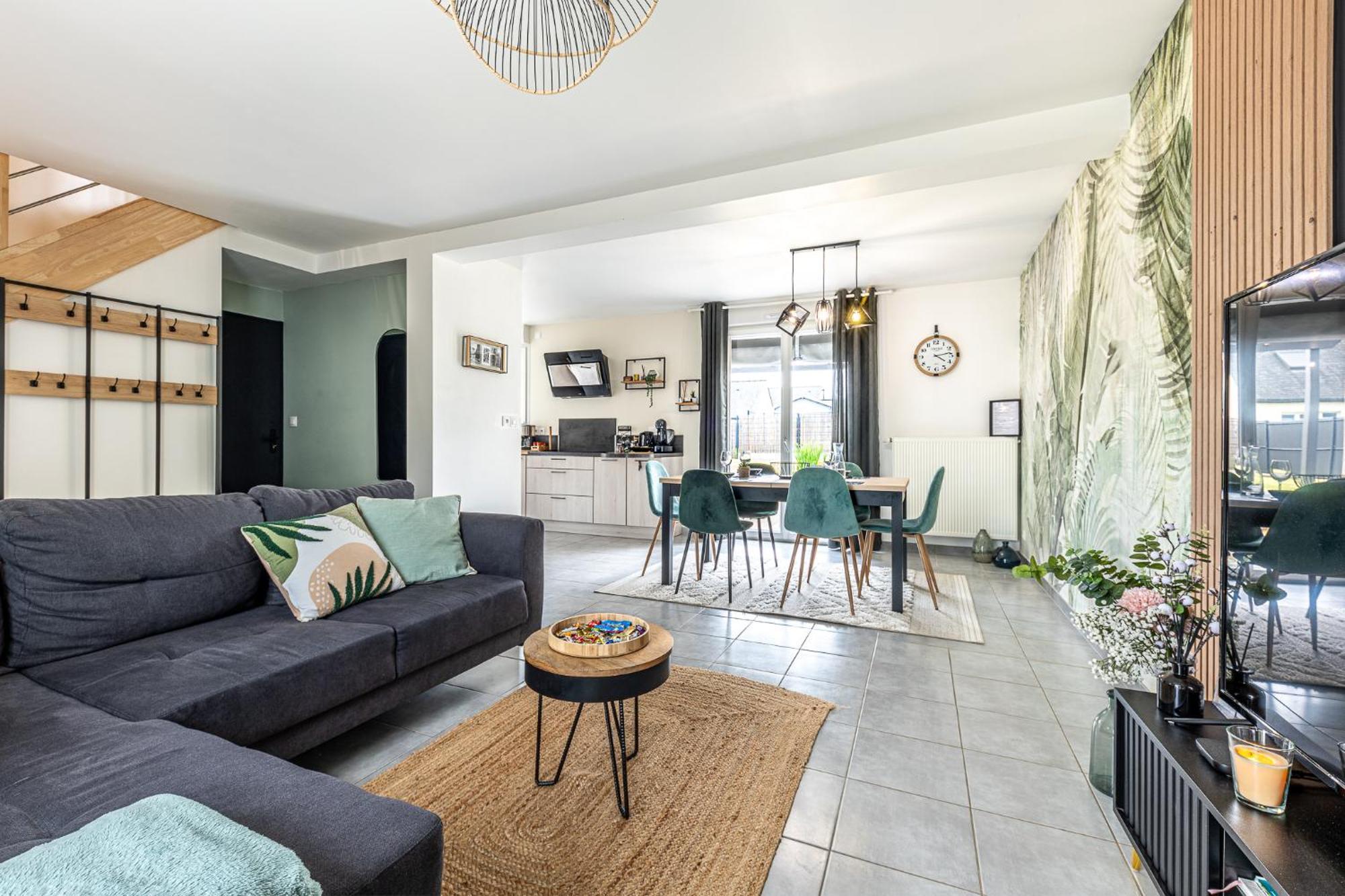Maison Familiale 6 Personnes Miniac-Morvan 外观 照片